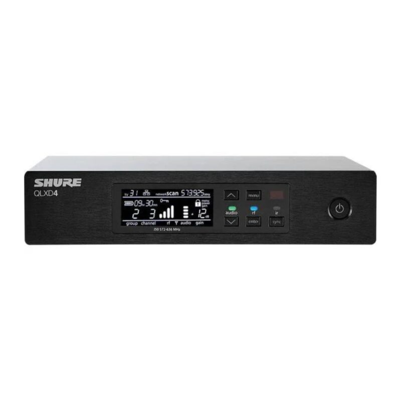 SHURE QLXD4=-H50 Half-Rack, Single Channel Receiver